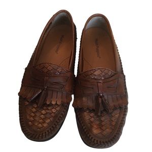 Hush Puppies San Remo III Leather Tasseled Men’s Loafer Size 10M